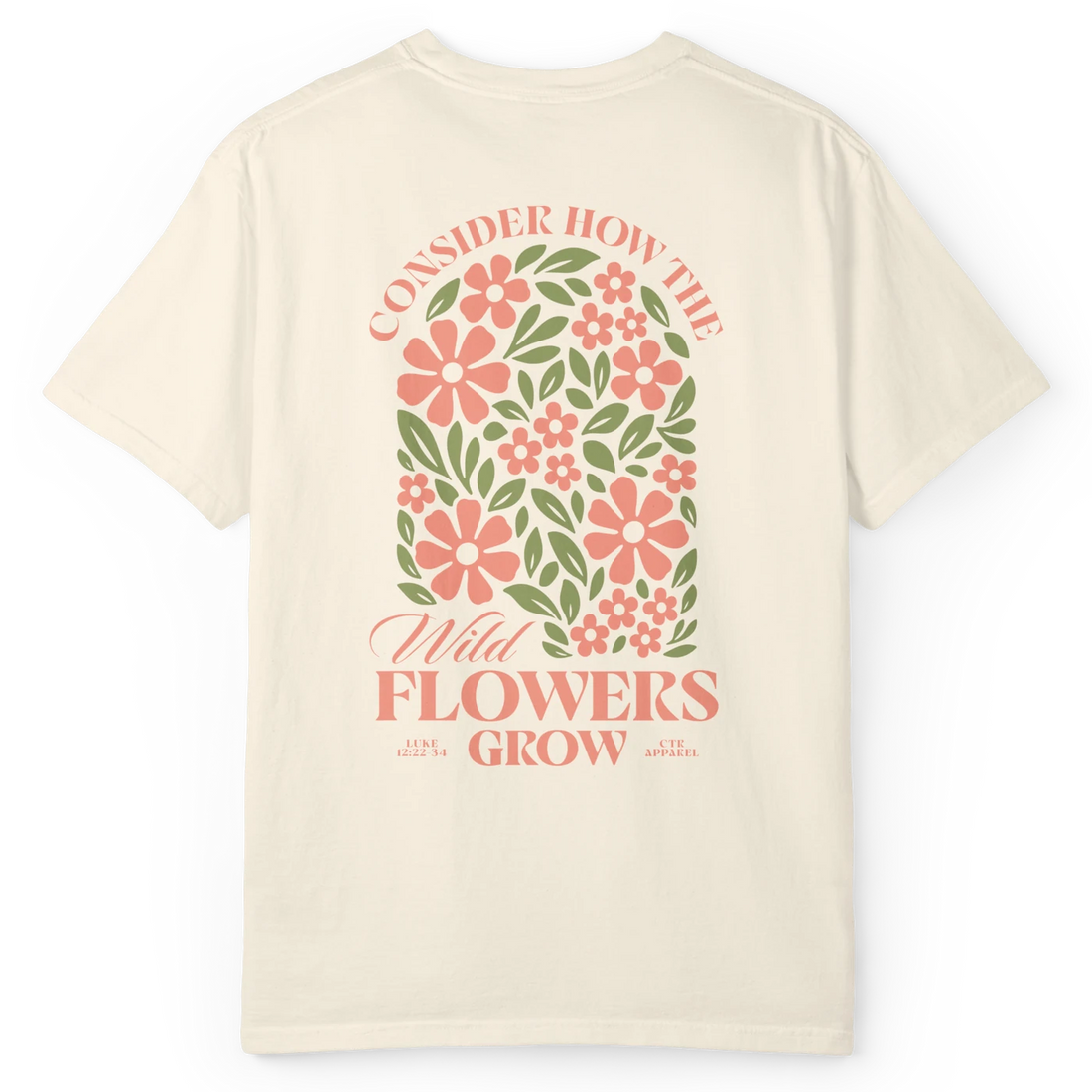 Consider the Wild Flowers, back